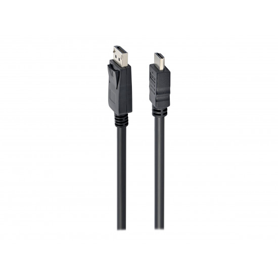 GEMBIRD cable DISPLAYPORT M - HDMI M 1.8m