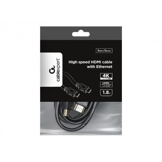 GEMBIRD HDMI V2.0 male-male cable HIGH SPEED ETHERNET CCS 1.8m