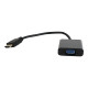 GEMBIRD A-HDMI-VGA-04 adapter HDMI-AM - VGA F on cable black