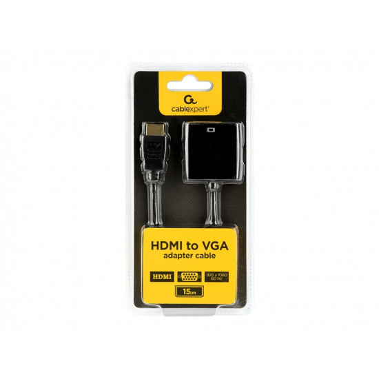 I/O ADAPTER HDMI TO VGA/A-HDMI-VGA-04 GEMBIRD