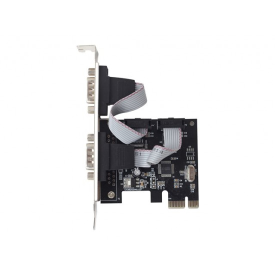 GEMBIRD SPC-22 PCI Express card 2x serial low profile