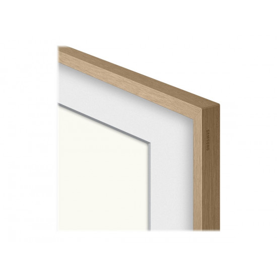 SAMSUNG Frame 43 Teak Modern 2021 90 degree square