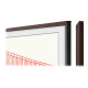 SAMSUNG Frame 50 Brown Modern 2021 90 degree square