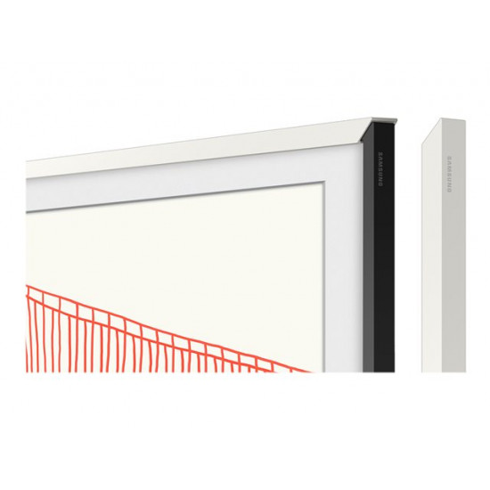 SAMSUNG Frame 50 White Modern 2021 90 degree square