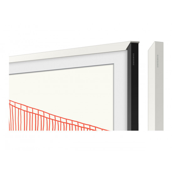 SAMSUNG Frame 50 White Modern 2021 90 degree square