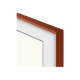 SAMSUNG Frame 65 Brick Red Beveled 2021 45 degree cut on inside