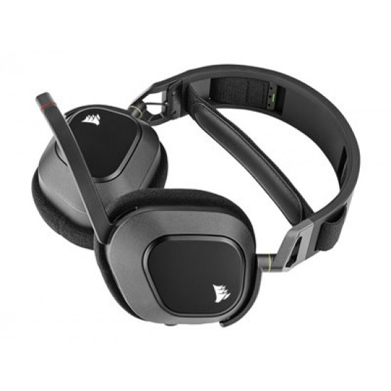 CORSAIR HS80 RGB Wireless Headset Carbon