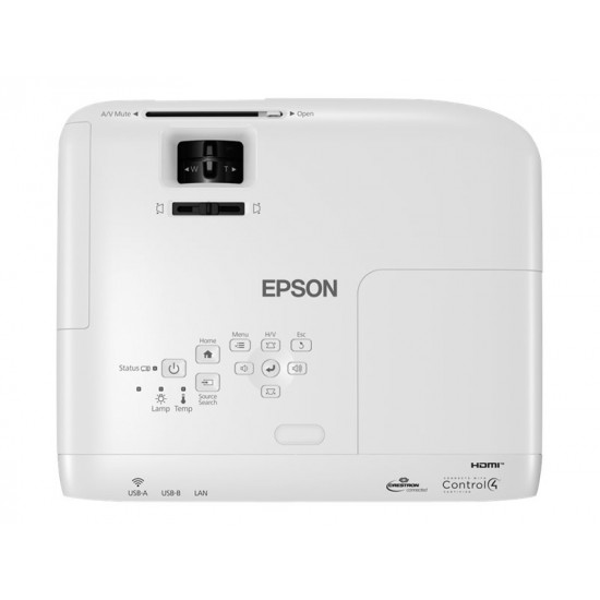 EPSON EB-W49 3LCD Projector 3800Lumen WXGA 1.30 - 1.56:1