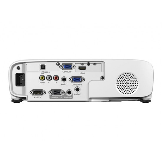 EPSON EB-E20 Projectors Mobile XGA 1024 x 768 4:3 HD ready 3400-2200 Lumen 15 000 : 1 USB 2.0 Type A RS-232C VGA in 2x VGA out HDMI