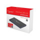 GEMBIRD EE2-U2S-5 HDD/SSD enclosure for 2.5 SATA - USB 2.0 Aluminium Black