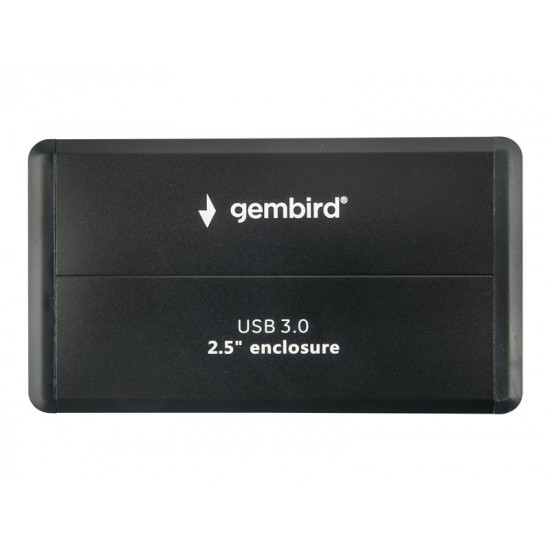 External HDD Enclosure 2.5'' USB 3.0 Black