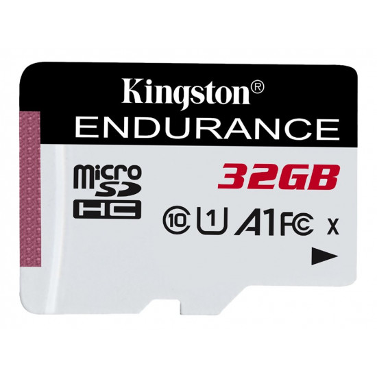 KINGSTON 32GB microSDXC Endurance 95R/45W C10 A1 UHS-I Card Only