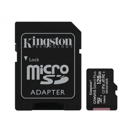Memory card microSD 128GB Canvas Select Plus 100MB/s
