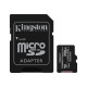 KINGSTON 256GB MICROSDHC CANVAS SELECT PLUS 100R