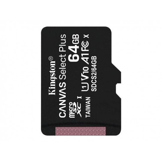 MEMORY MICRO SDXC 64GB UHS-I/SDCS2/64GBSP KINGSTON