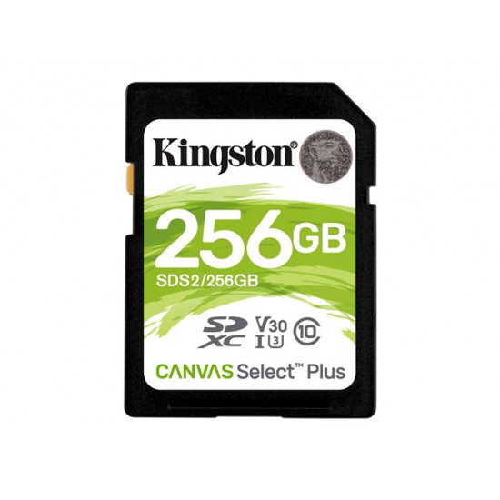 KINGSTON 256GB SDHC SELECT 100R CL 10 UHS-I