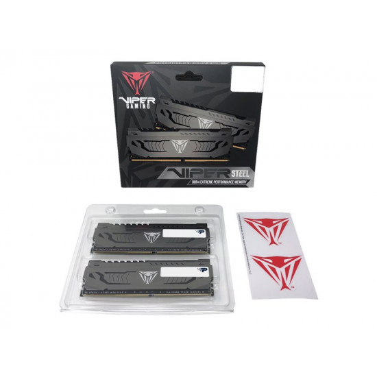 DDR4 Viper Steel 16GB/3733(2*8GB) Grey CL17