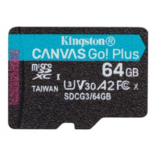 MEMORY MICRO SDXC 64GB UHS-I/SDCG3/64GBSP KINGSTON