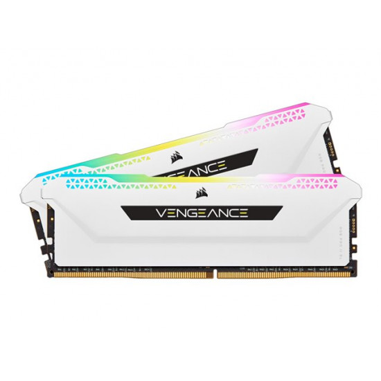 CORSAIR DDR4 32GB 2x16GB 3600MHz DIMM CL18 VENGEANCE RGB PRO SL White 1.35V XMP 2.0