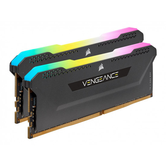 CORSAIR DDR4 16GB 2x8GB 3600Mhz DIMM CL18 VENGEANCE RGB PRO SL Black 1.35V XMP 2.0