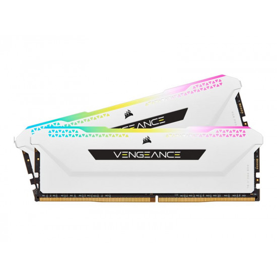 DDR4 Vengeance RGB PRO SL 16GB/3600 (2*8GB) white CL18