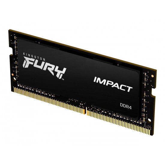 KINGSTON 32GB 2666MHz DDR4 CL16 SODIMM Kit of 2 FURY Impact