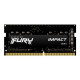 KINGSTON 8GB 2666MHz DDR4 CL15 SODIMM FURY Impact