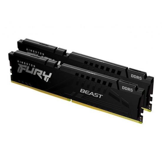 KINGSTON 32GB 5600MHz DDR5 CL40 DIMM Kit of 2 FURY Beast Black