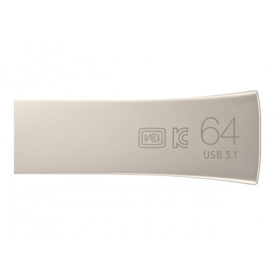 SAMSUNG BAR PLUS 64GB USB 3.1 Champagne Silver