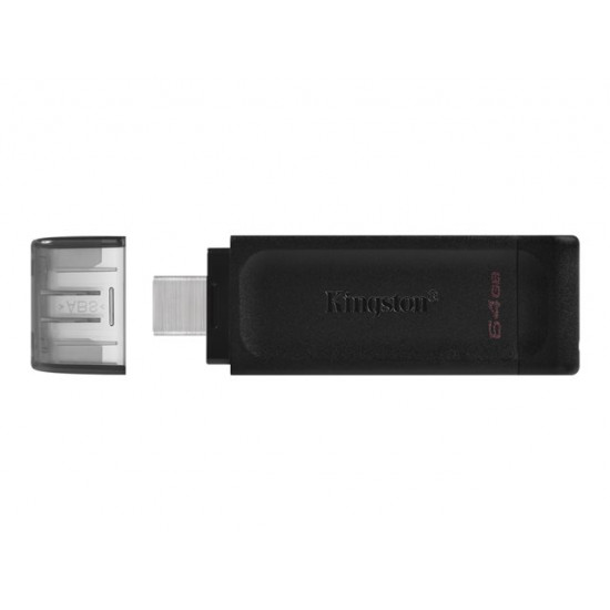 MEMORY DRIVE FLASH USB-C 64GB/DT70/64GB KINGSTON