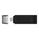 KINGSTON 64GB DATATRAVELER 70 - USB-C FLASH DRIVE