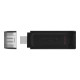 KINGSTON 64GB DATATRAVELER 70 - USB-C FLASH DRIVE