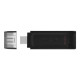 MEMORY DRIVE FLASH USB-C 64GB/DT70/64GB KINGSTON