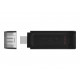 KINGSTON 64GB DATATRAVELER 70 - USB-C FLASH DRIVE