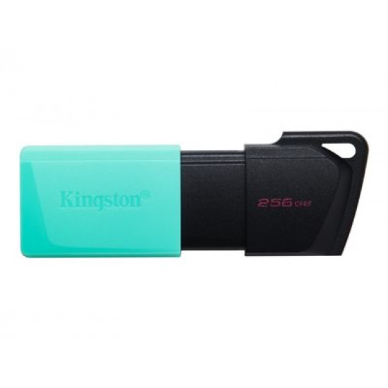 KINGSTON 256GB USB3.2 GEN 1 DATATRAVELER EXODIA M (BLACK + TEAL)