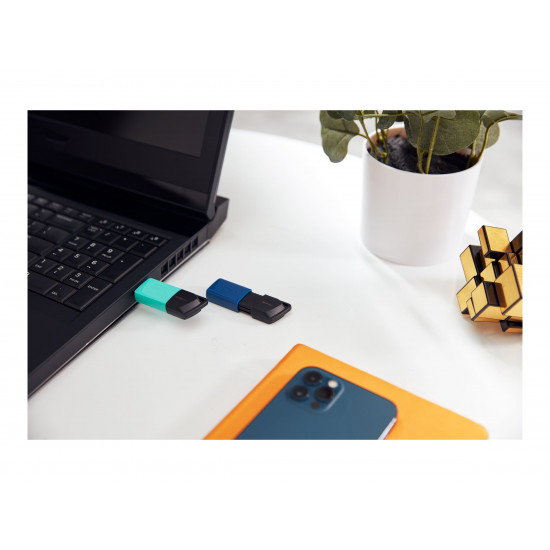 Kingston USB Flash Drive DataTraveler Exodia 256 GB, USB 3.2 Gen 1, Black/Teal