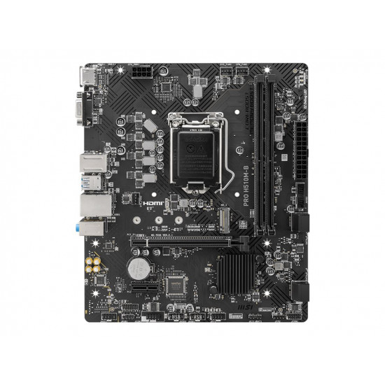 MSI PRO H510M-B motherboard Intel H470 LGA 1200 (Socket H5) micro ATX