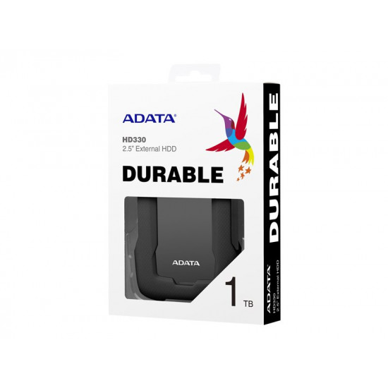 ADATA HD330 1TB USB3.1 HDD 2.5i Black