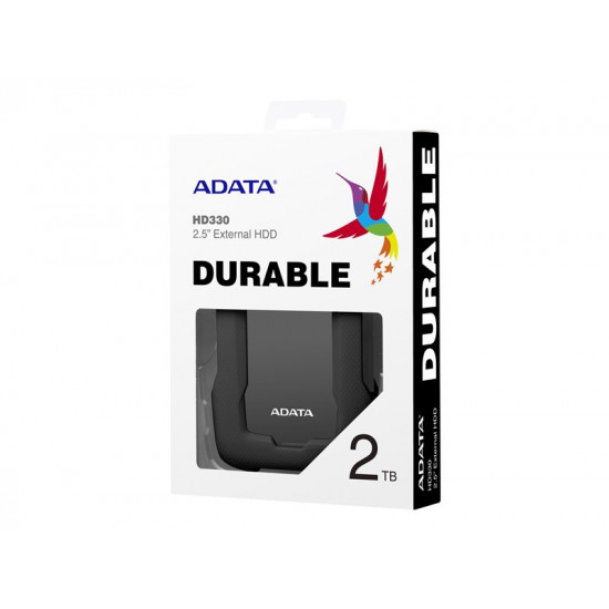 ADATA HD330 2TB USB3.1 HDD 2.5i Black