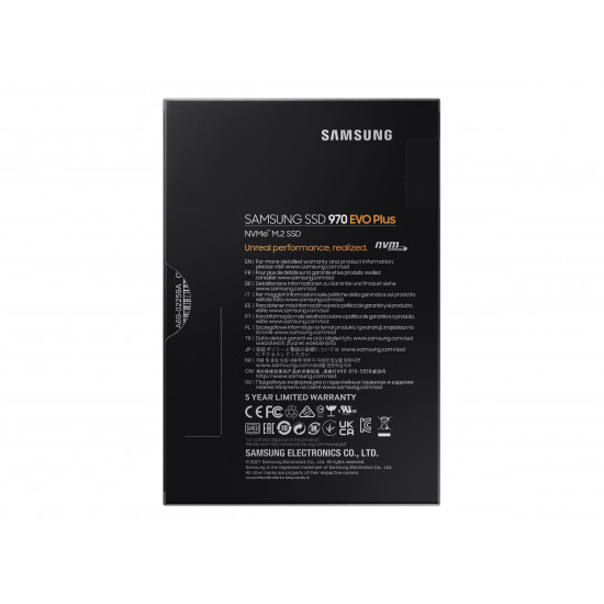 Samsung 970 EVO Plus M.2 2000 GB PCI Express 3.0 V-NAND MLC NVMe