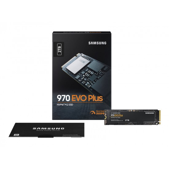 SSD M.2 2TB Samsung 970 EVO plus NVMe PCIe 3.0 x 4 1.3 Phoenix Controller retail