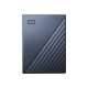 External HDD|WESTERN DIGITAL|My Passport Ultra|4TB|USB 3.0|Colour Blue|WDBFTM0040BBL-WESN