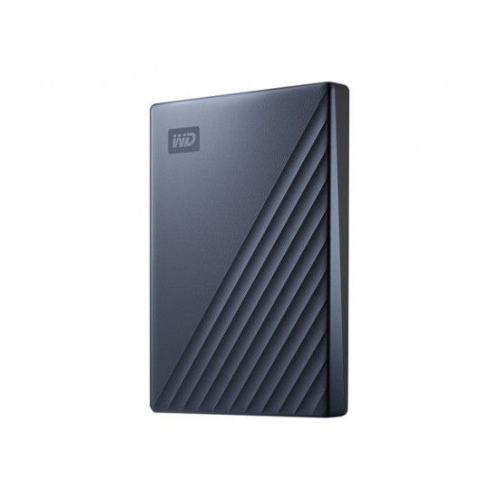 WD My Passport Ultra 2TB Blue USB-C/USB3.0 HDD 2.5inch Metal finish RTL portable extern