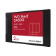 SSD|WESTERN DIGITAL|Red SA500|2TB|SATA 3.0|Write speed 530 MBytes/sec|Read speed 560 MBytes/sec|2,5