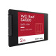 SSD|WESTERN DIGITAL|Red SA500|2TB|SATA 3.0|Write speed 530 MBytes/sec|Read speed 560 MBytes/sec|2,5