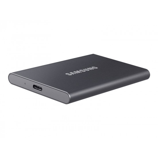 External SSD|SAMSUNG|T7|1TB|USB 3.2|Write speed 1000 MBytes/sec|Read speed 1050 MBytes/sec|MU-PC1T0T/WW