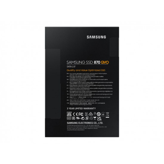 SAMSUNG 870 QVO SSD 2TB SATA 2.5inch