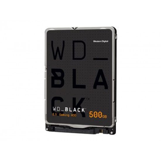 WD Black Mobile 500GB HDD 7200rpm SATA serial ATA 6Gb/s 64MB cache 2.5inch 7mm Heigth RoHS compliant internal Bulk