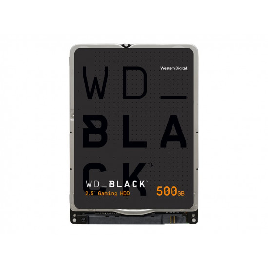 WD Black Mobile 500GB HDD 7200rpm SATA serial ATA 6Gb/s 64MB cache 2.5inch 7mm Heigth RoHS compliant internal Bulk