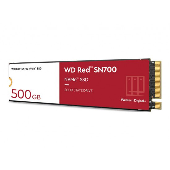 WD Red SSD SN700 NVMe 500GB M.2 2280 PCIe Gen3 8Gb/s internal drive for NAS devices